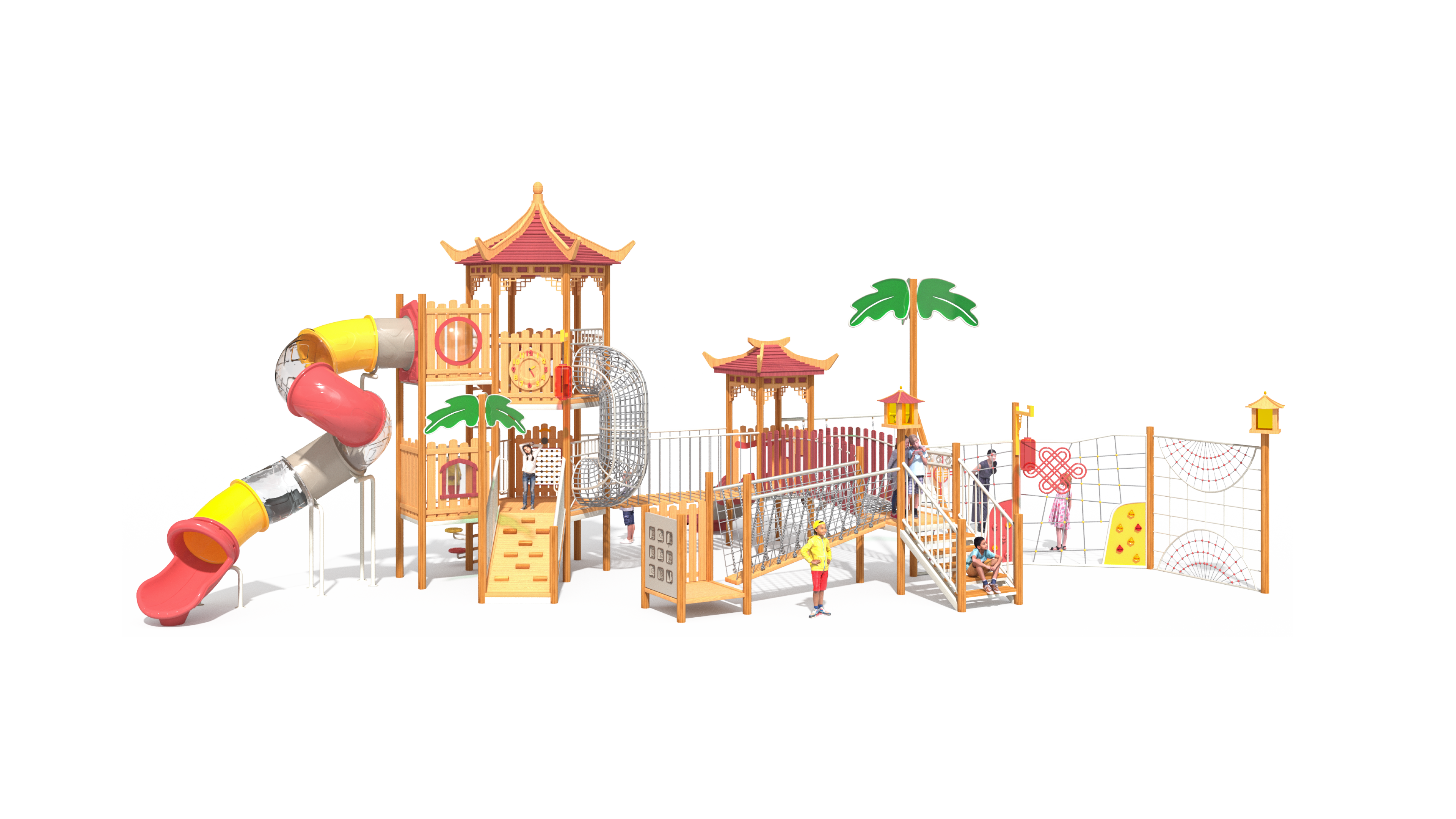 Chinese culture playground combination