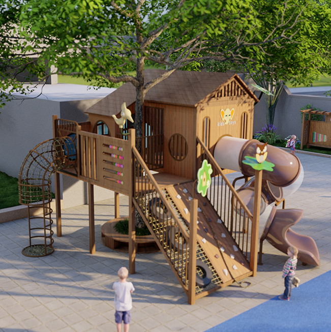 Tree house playground