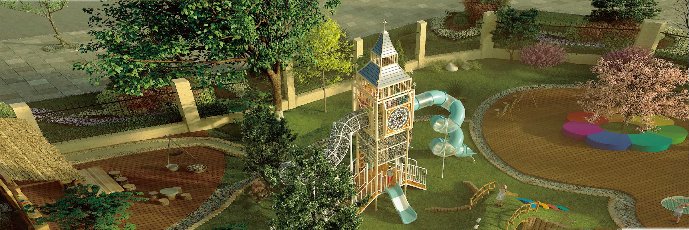 World Window playground scene